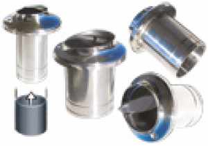 CAN BOCCHETTONE DI SCARICO IN ACCIAIO INOX MM.75
